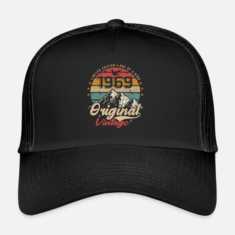 Original Vintage 1969 édition limitée 1969 Casquette trucker 