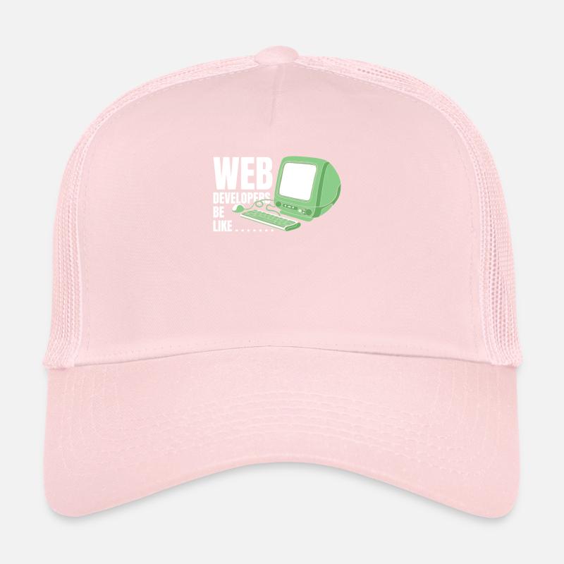 Développeur Web Développeur Web Drôle Casquette trucker 