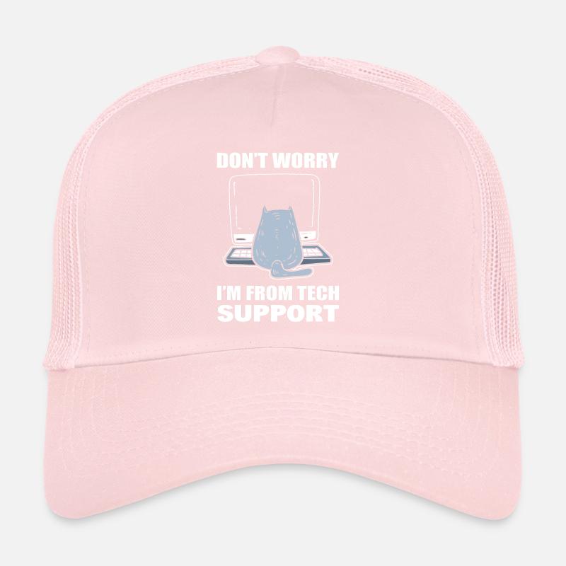 Don't Worry I'm From Tech Support Callcenteragent Trucker Cap