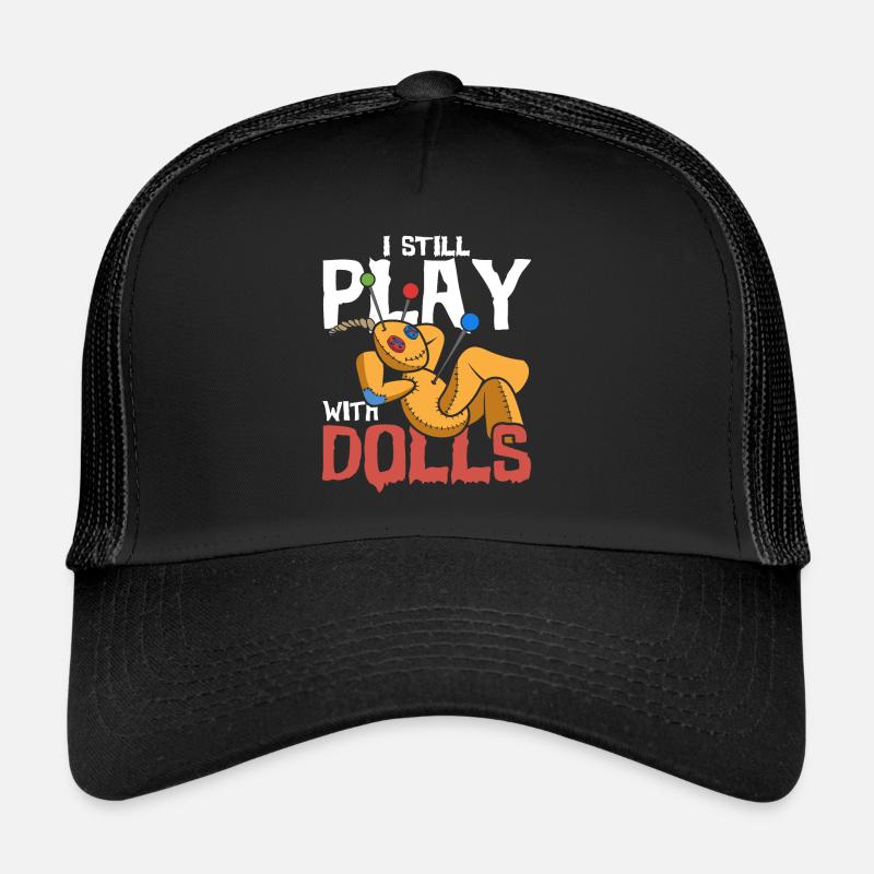 Hexe Voodoo Hexerei Geschenk Lustiges Voodoo Puppe Trucker Cap