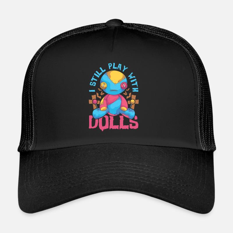 Wicca Witchcraft Voodoo Spell Funny Voodoo Doll Casquette trucker 