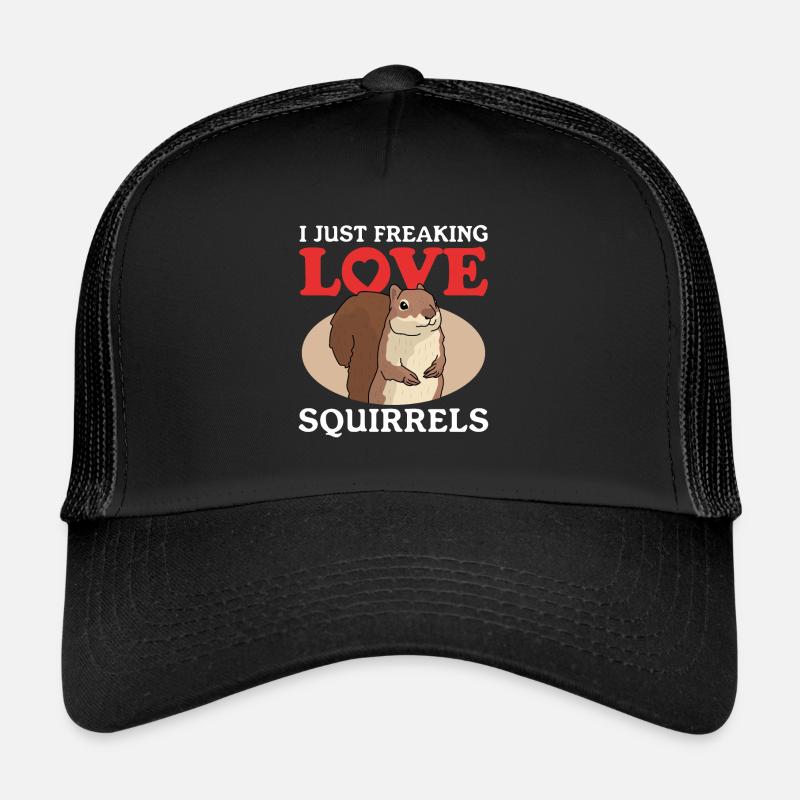 Mignon écureuil écureuil cadeau Casquette trucker 