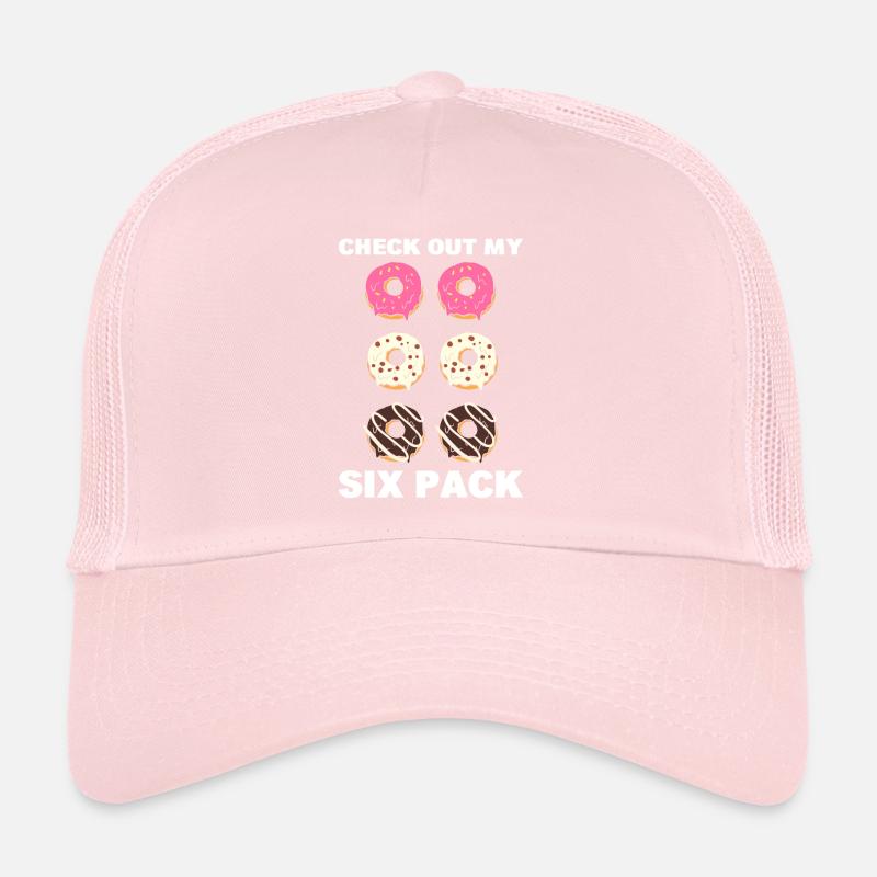 Check Out My Six Pack Komiker Trucker Cap