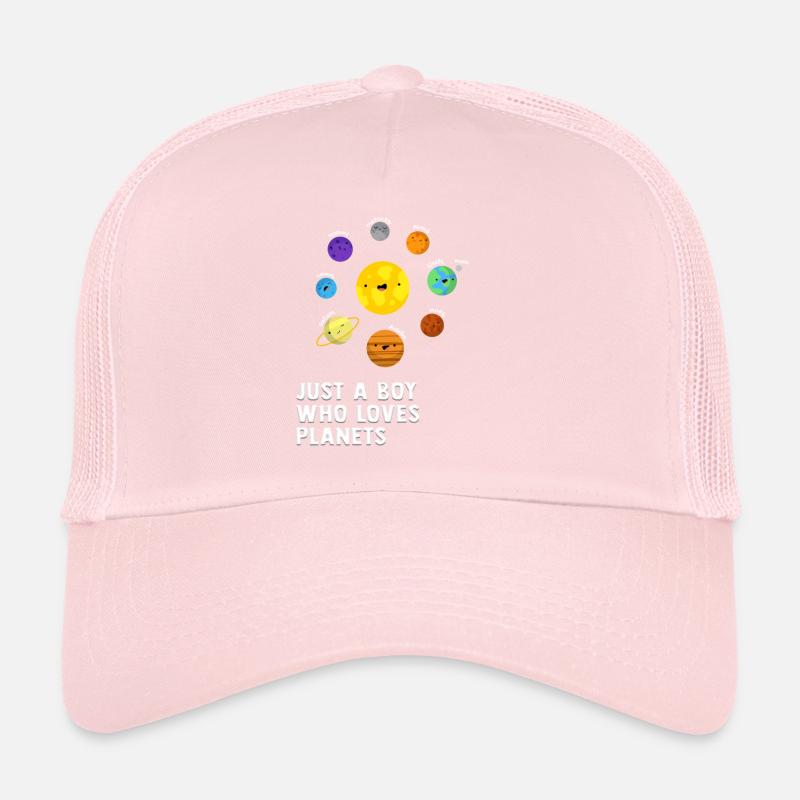 Nur ein Junge, der Planeten Sonnensystem liebt Trucker Cap