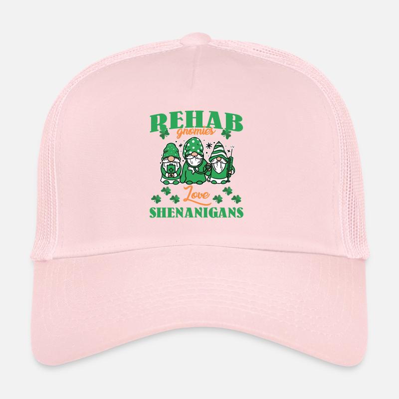 Drôle d’équipe de réadaptation Saint-Patrick Casquette trucker 