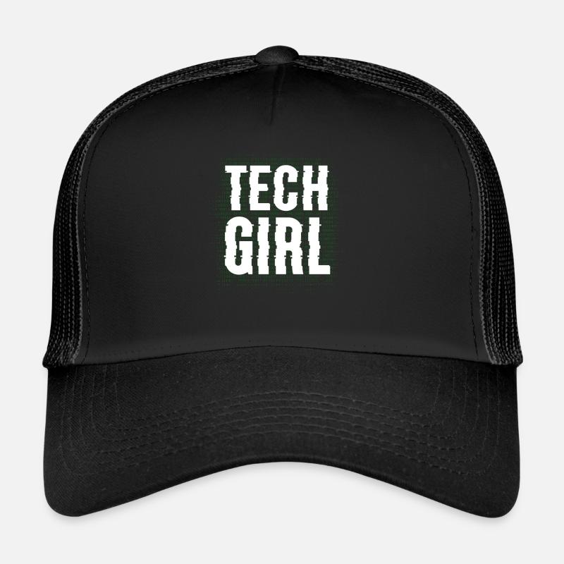 Tech Girl Programmiererin Trucker Cap