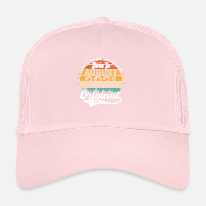 August 2021 Birthday Gift Ideas 2021 August Trucker Cap