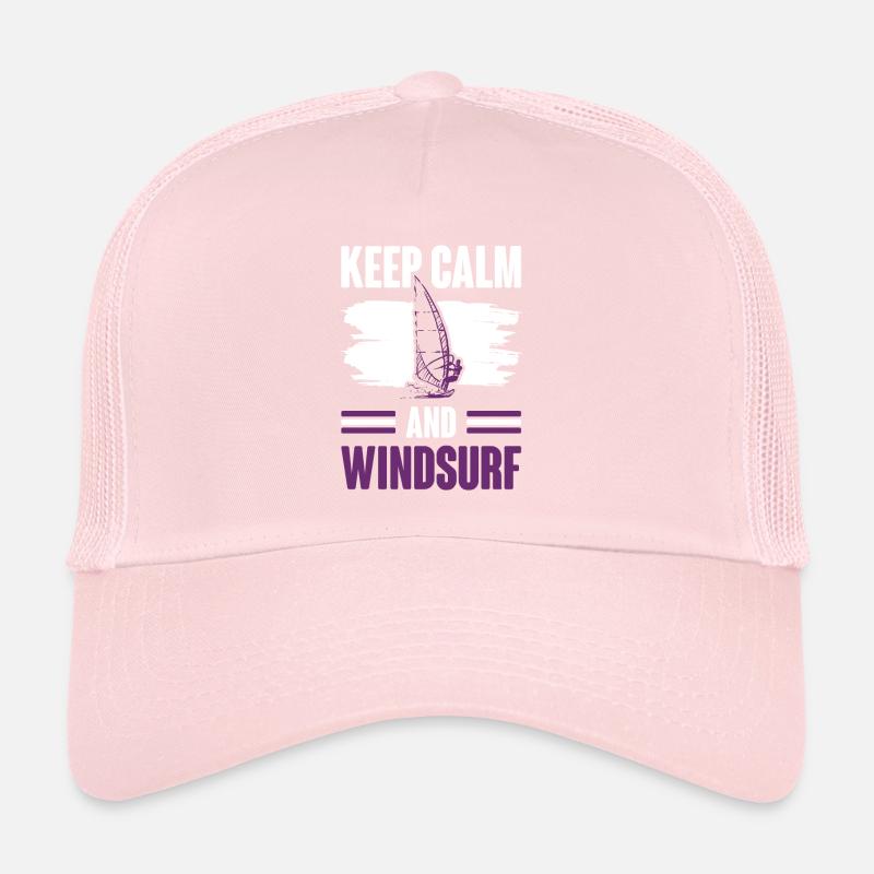 Keep Calm Windsurfing Trucker Cap