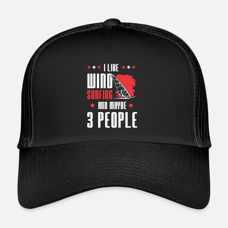 windsurfen lustiger spruch Trucker Cap