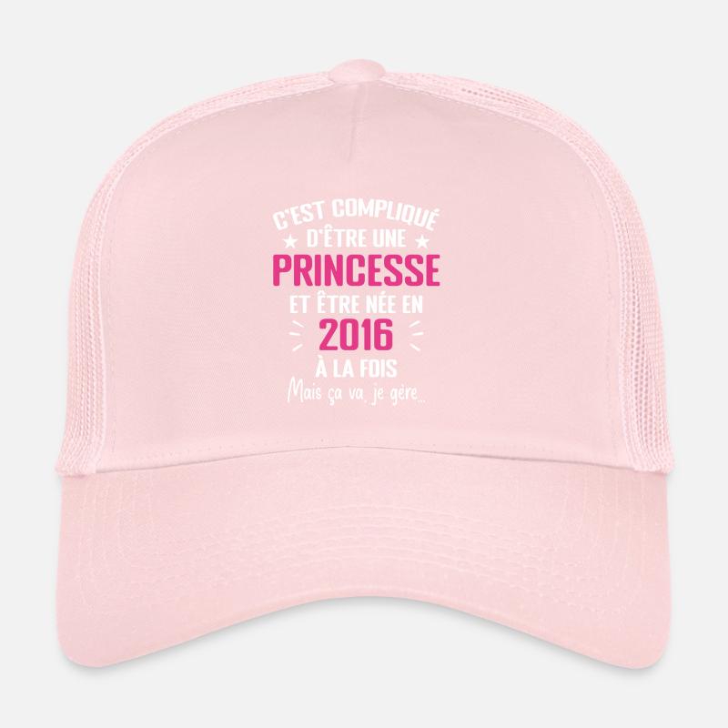 Princesse Née en 2016 - Cadeau D'anniversaire 2016 Casquette trucker 