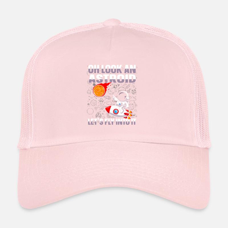 Space Space Astroid Astroid Redirection Trucker Cap