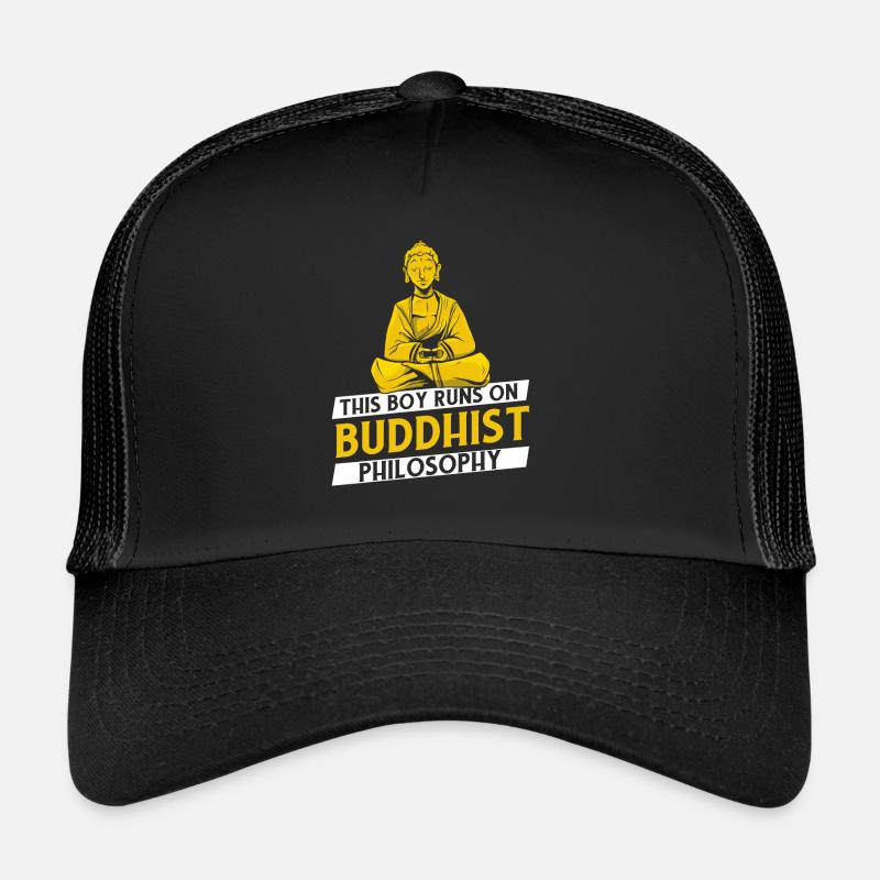 Philosophie bouddhiste de Bouddha Casquette trucker 