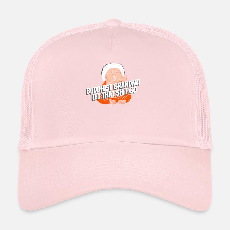 Buddha Buddhist Funny Trucker Cap
