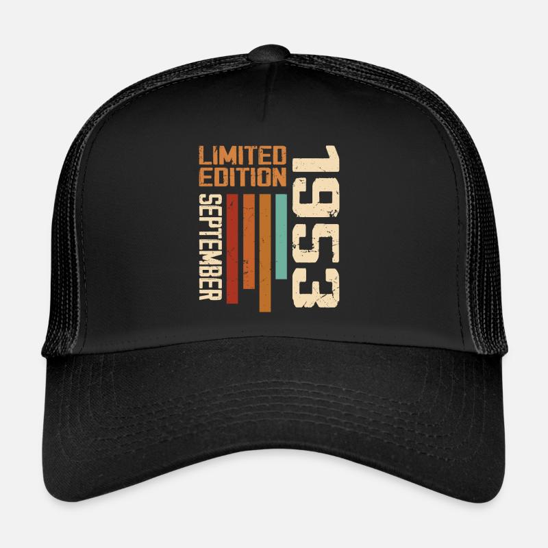 September 1953 Originelle Geschenkidee zum Geburtstag Trucker Cap
