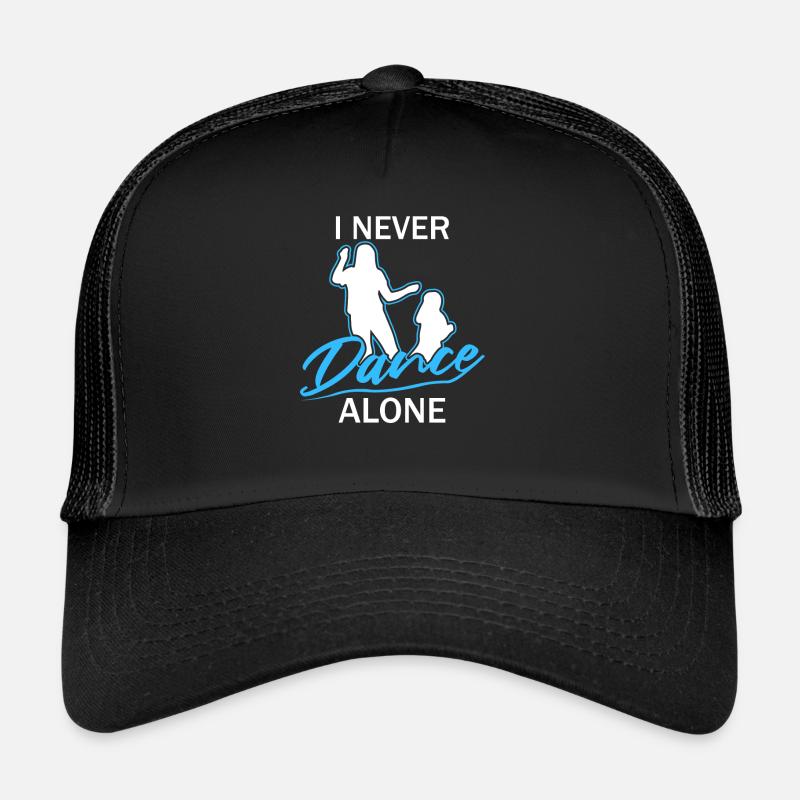 Mom Mutter Kinder Tanz Mutter - Trucker Cap - Schwarz/Schwarz