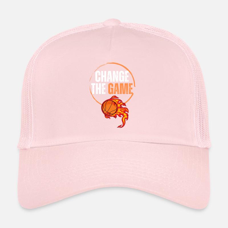 Basket BBALL CHANGE THE GAME FIRE Casquette trucker 