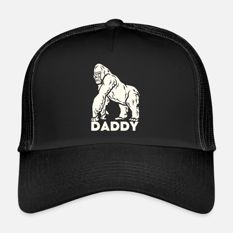 Daddy Gorilla Protective Father Trucker Cap
