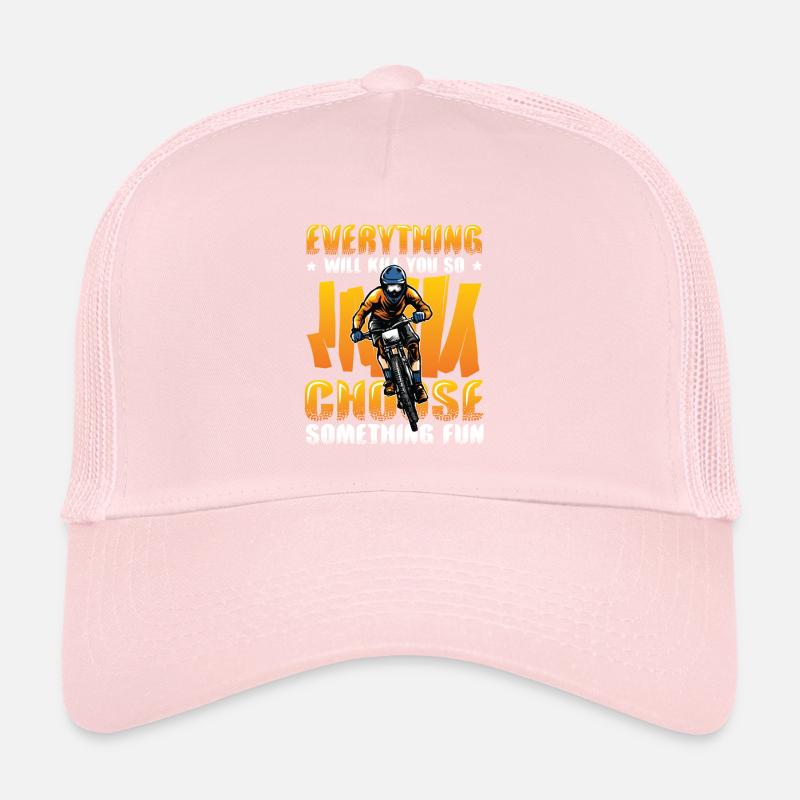 Course de descente, VTT, BMX Casquette trucker 
