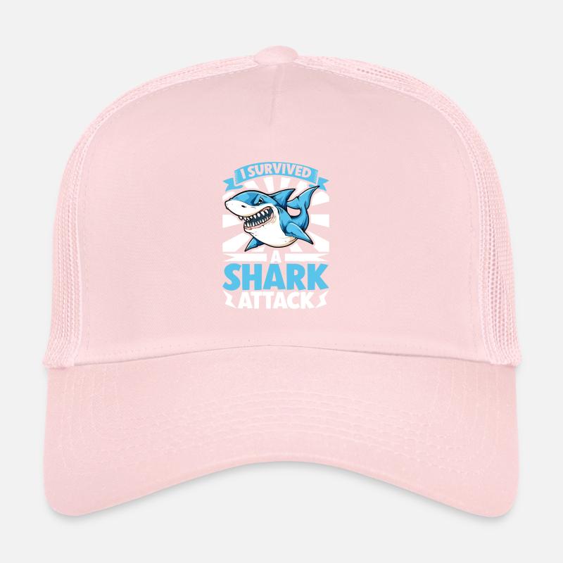 Attaque de requin Casquette trucker 
