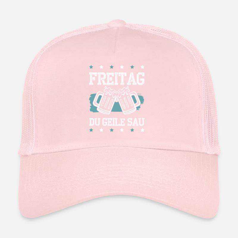 bier trinken Freitag Trucker Cap