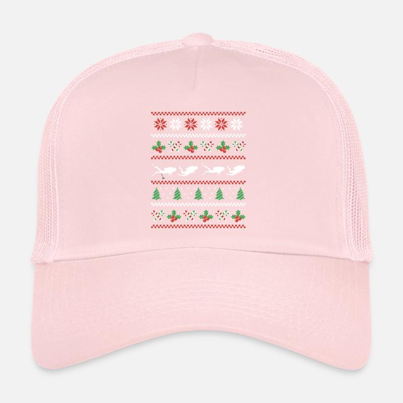 Laid Plaon de design de Noël Casquette trucker 