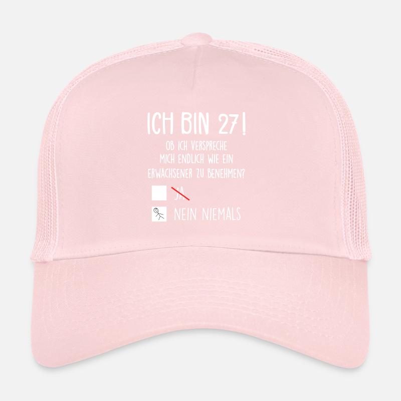 Ich Bin 27! - 27. Geburtstag 27 Trucker Cap