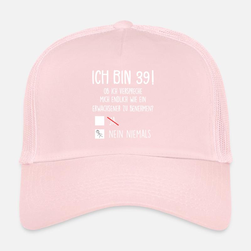 Ich Bin 39! - 39. Geburtstag 39 Trucker Cap