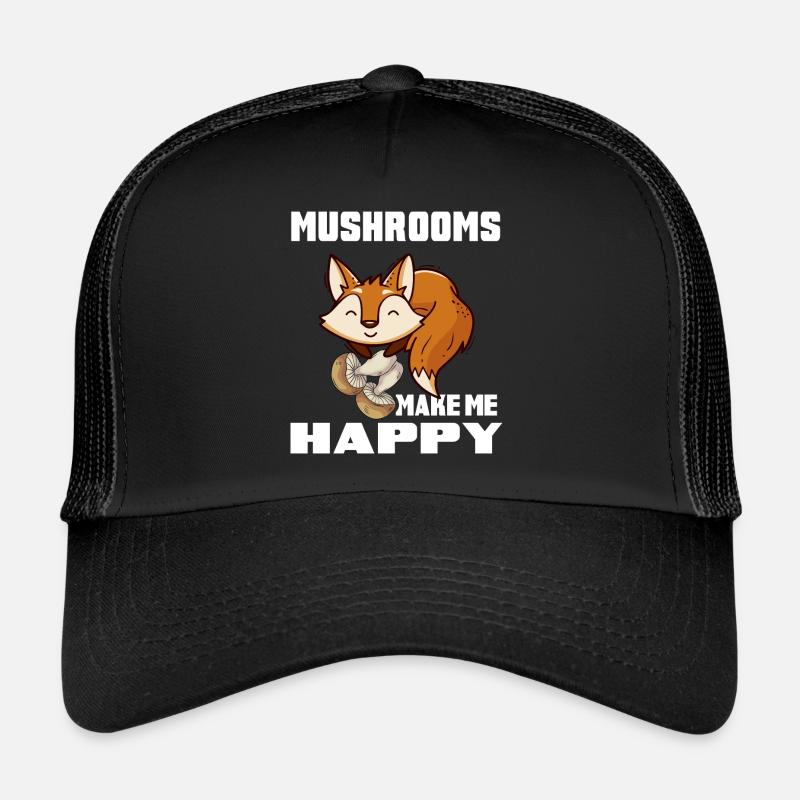 Mushroom time mushroom picker pickers mushroom connoisseurs Trucker Cap
