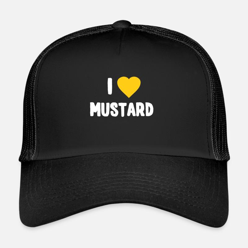 J’aime la moutarde Casquette trucker 