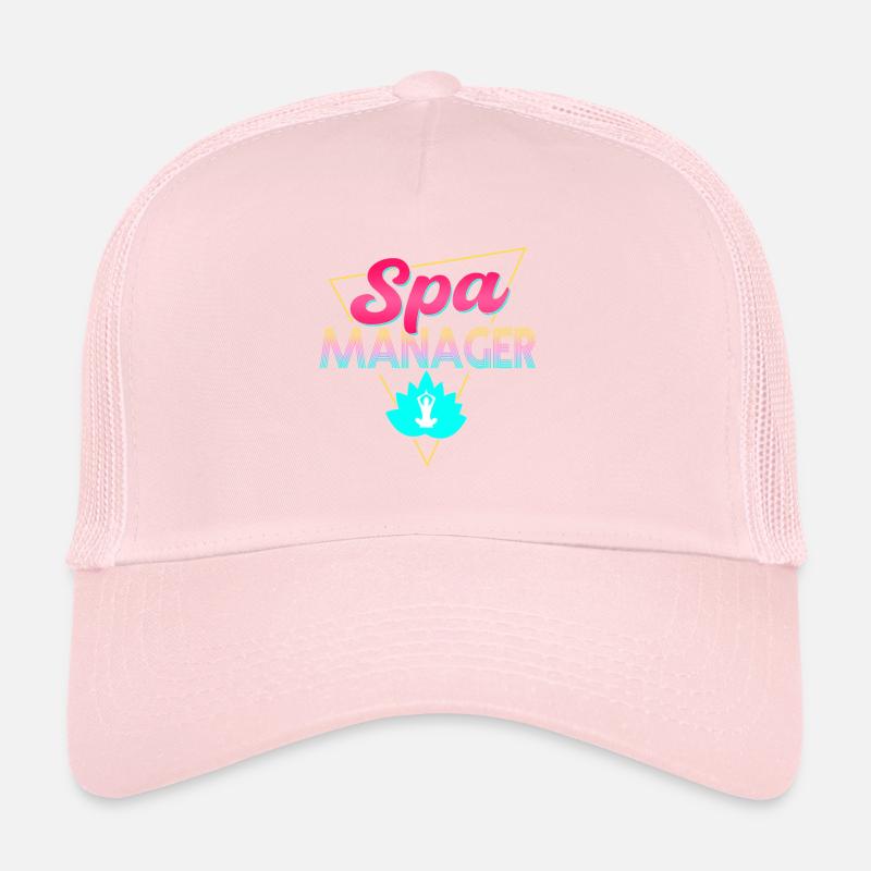 80s Retro Spa Manager Outfit Trucker Cap