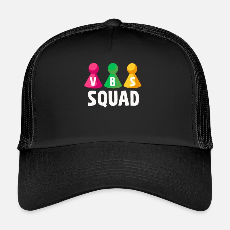 VBS Squad Bible Shool Casquette trucker 