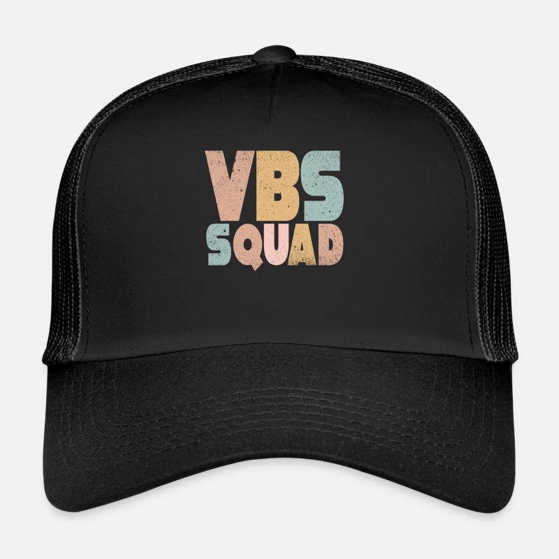 VBS Squad Bible Shool Casquette trucker 