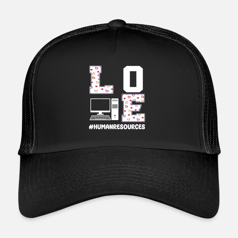 Dear Human Resources Valentine's Day Trucker Cap