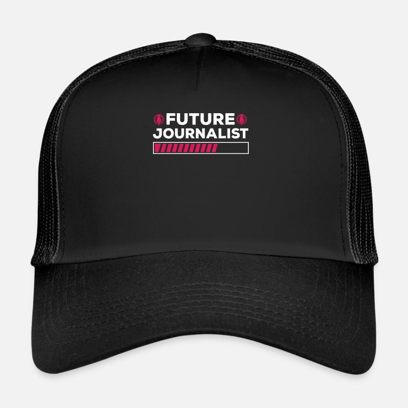 Future Journalist Shirt Media Journalism Casquette trucker 
