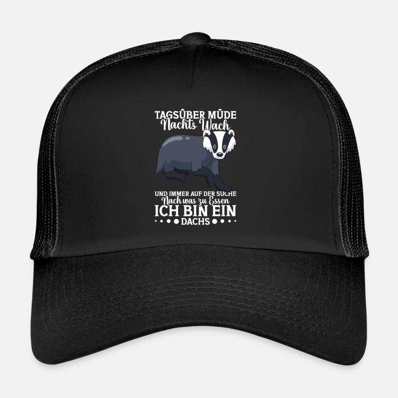 Honigdachs Dachsbesitzer Dachs Dachsliebhaber Trucker Cap