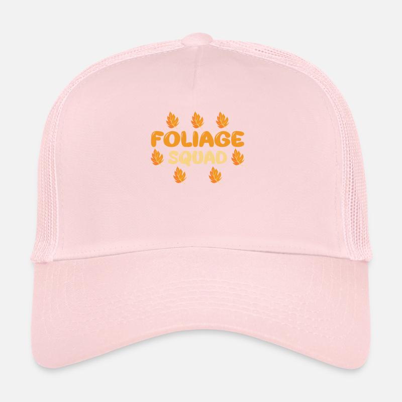 Feuilles d’automne Feuillage du sommet Casquette trucker 