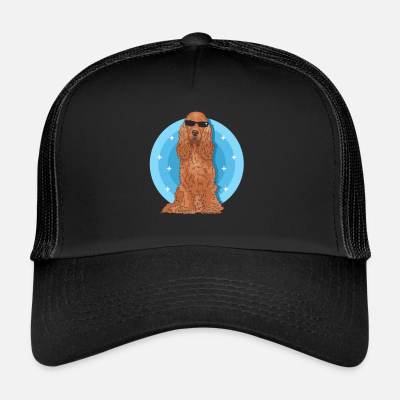 Cocker Spaniel Dogs Cocker Spaniel Gift Trucker Cap