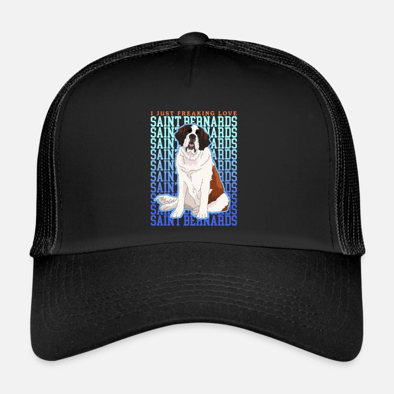 Bernhardiner Hund St. Bernhardshund Geschenk Trucker Cap