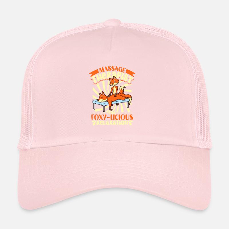 Renard se faisant masser Casquette trucker 