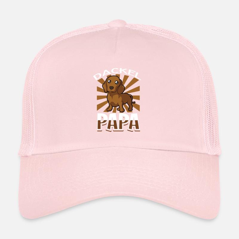 Papa teckel - Teckel Casquette trucker 