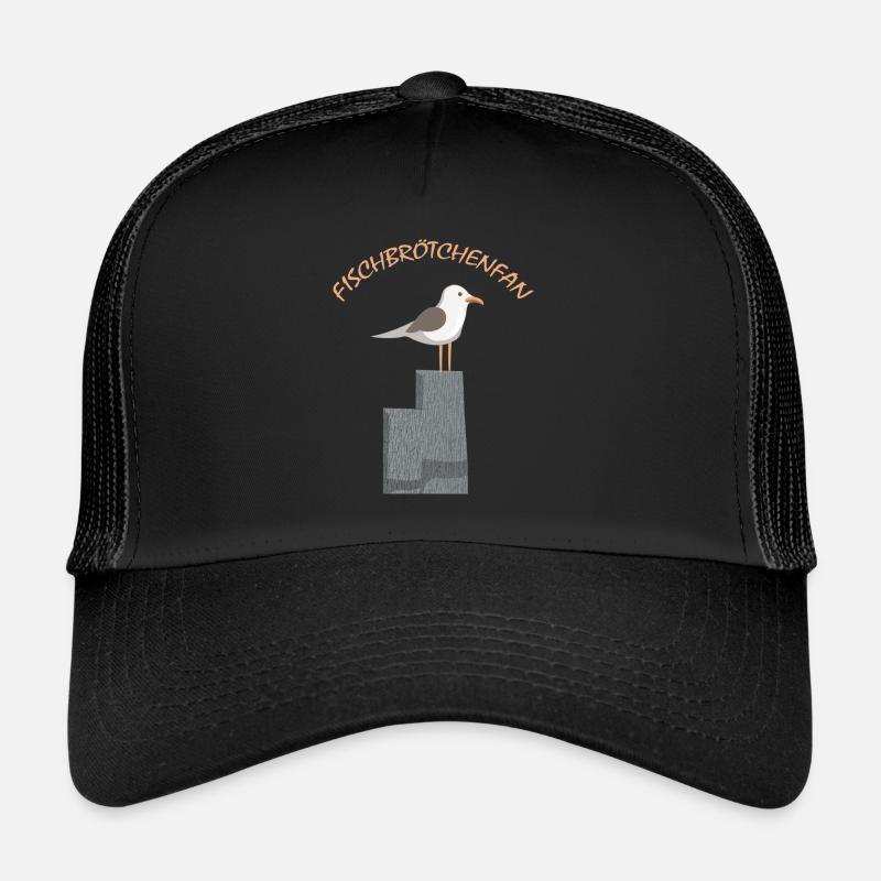 Fischbrötchen Fan die Möwe Trucker Cap