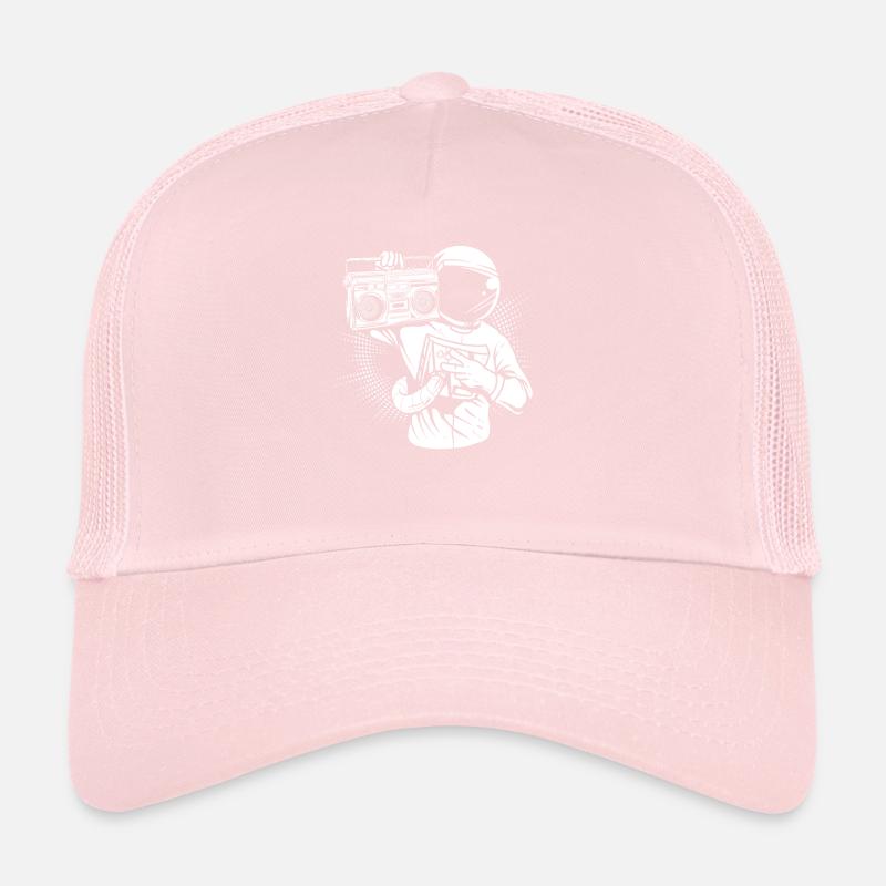 Ghetto Blaster Astronaut Trucker Cap