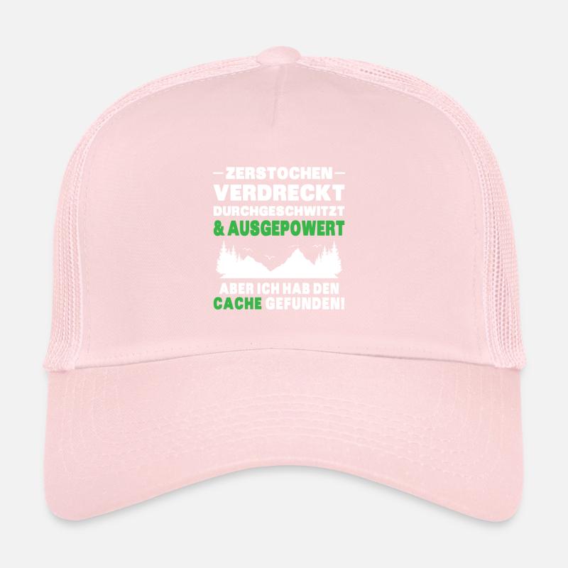 Gecache Geocaching Hobby Cache Trucker Cap