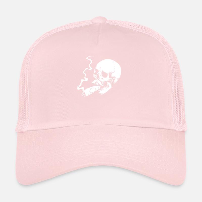 Zigarre Schädel Trucker Cap