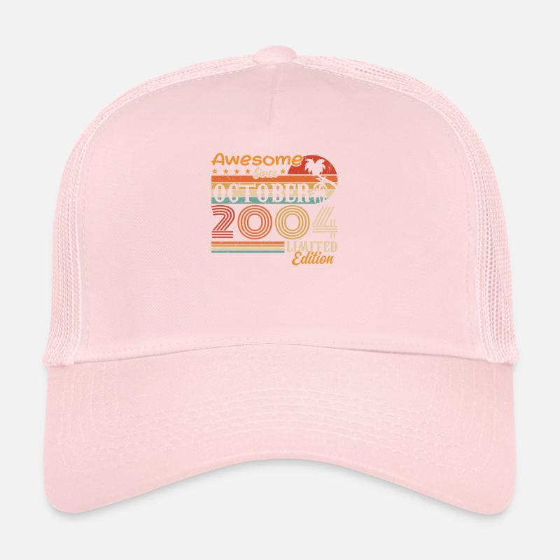 Millésime d’octobre 2004 - Octobre 2004 Casquette trucker 