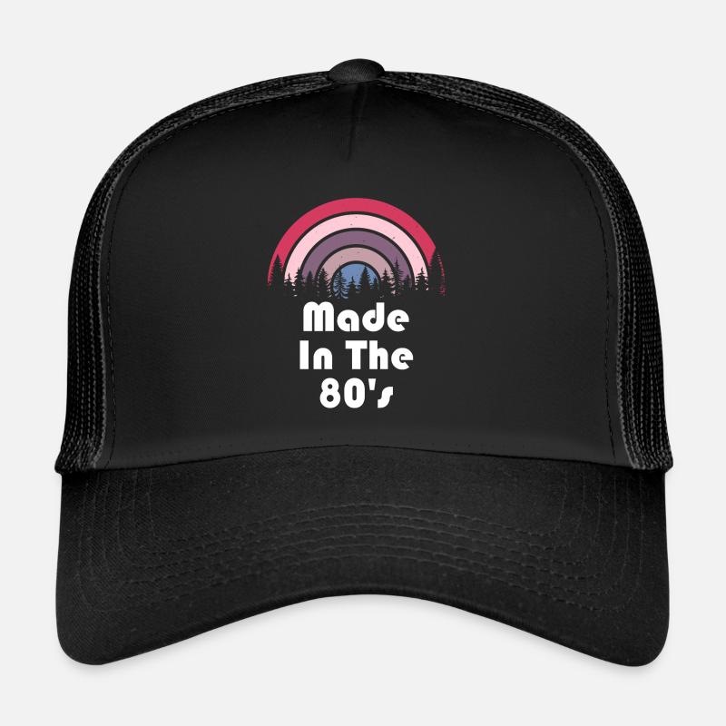 80's The 80s Music Trucker Cap