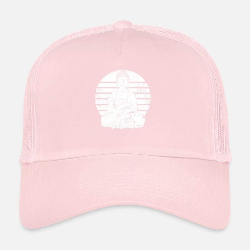 Bouddha Bouddhiste Drôle Casquette trucker 