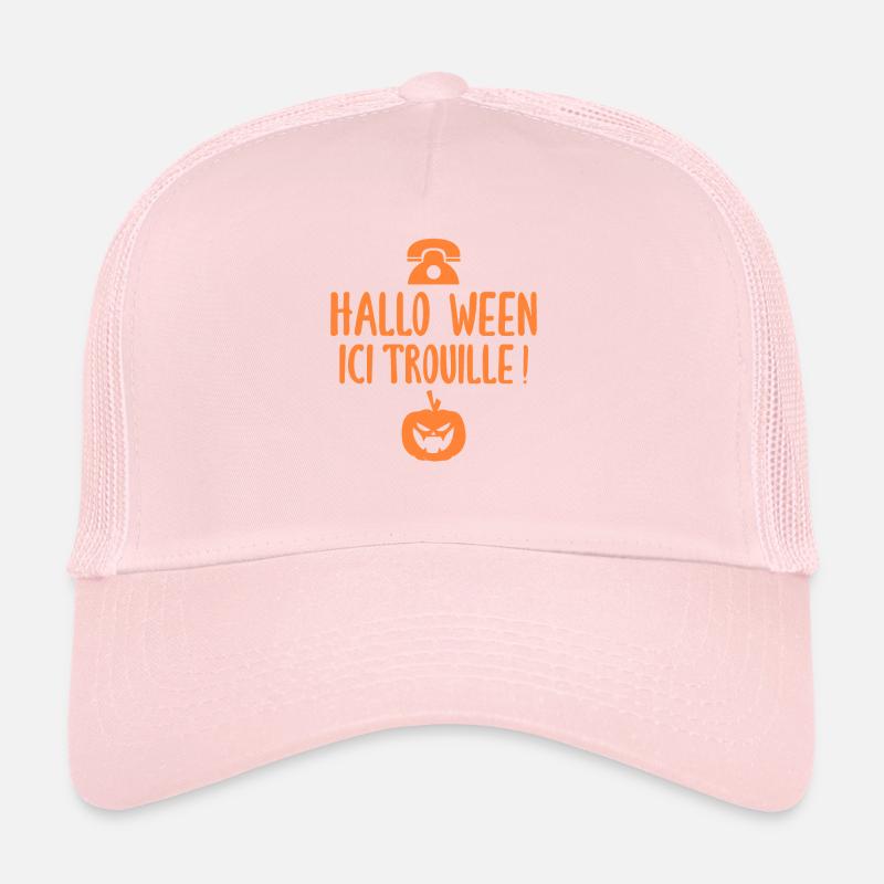 Citrouille - Halloween - Phrase drôle Casquette trucker 