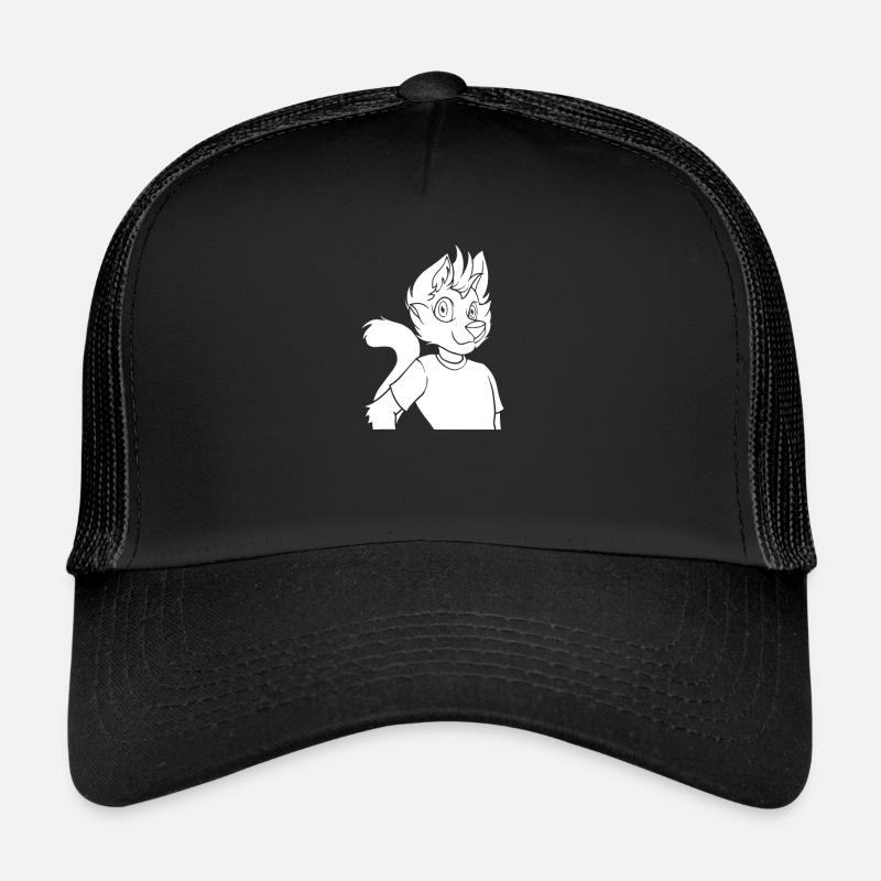 Furry Fandom Fursuits Fox - Trucker Cap - black/black