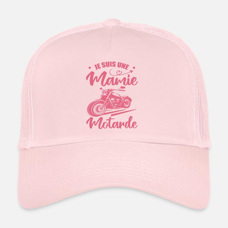 Mamie Motarde Mamou Humour Casquette trucker 